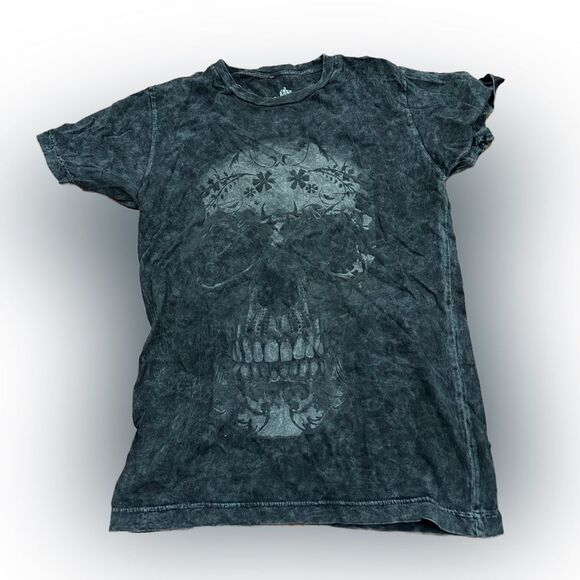 Helix Skull Affliction Style T-shirt - Picture 1 of 4